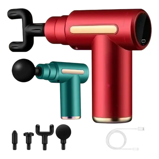 Pistola De Masaje Masajeador Deportiva Musculos Fascial