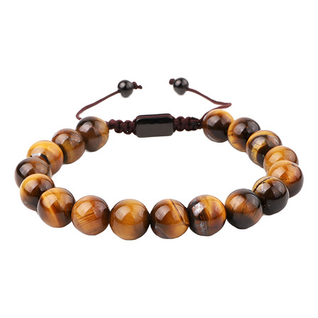 Pulsera Ojo De Tigre Para Hombre Krasha Plifpg027 Pulsera Ojo De Tigre Para Hombre Krasha Plifpg027