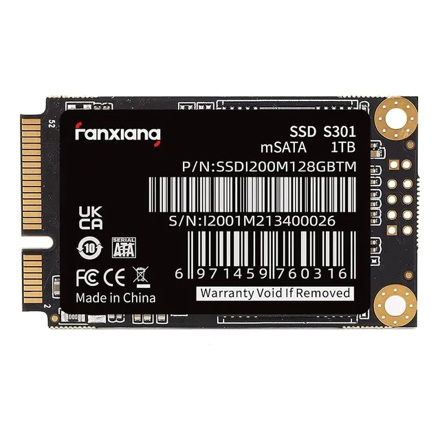 Disco Duro Ssd 256gb Msata Hasta 550mb/s Ssd 256gb