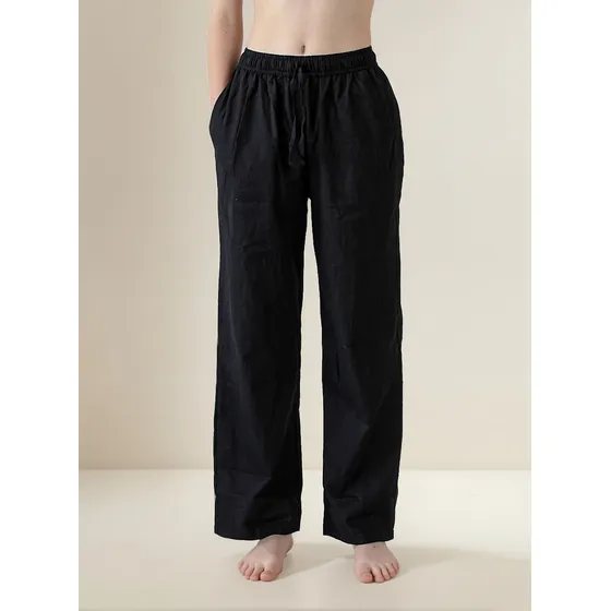 Pantalón De Lino Elien By Martina Talle L