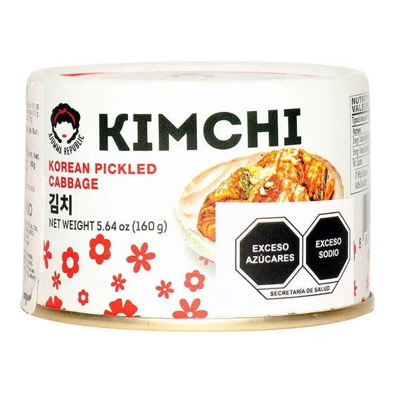 Kimchi en Lata Corea Ajumma Republic 160g