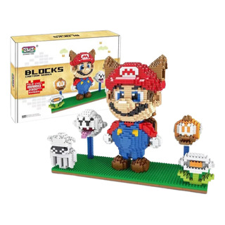 Super Mario Bros 3 Mapache Super Hoja Mini Bloques Armables Super Mario Bros 3 Mapache Super Hoja Mini Bloques Armables