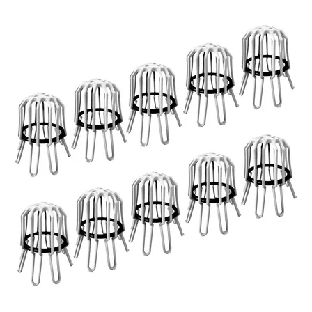 Ralo Abacaxi Anti Folhas 75mm À 100mm Calhas 10 Unid Atacado