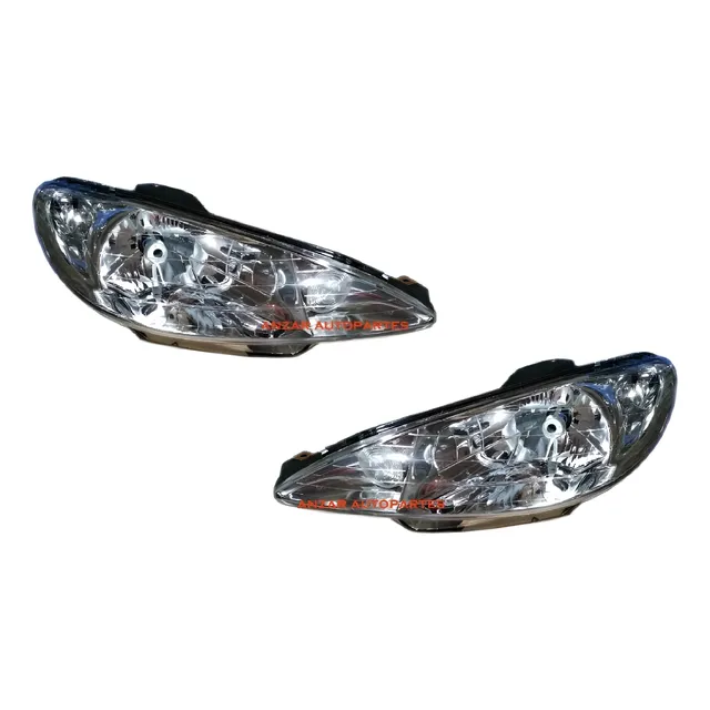 Juego De Opticas Calidad Original Peugeot 206 Simple H4