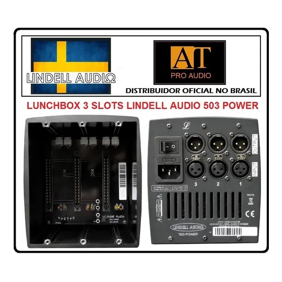 Lunchbox 500 Series Lindell Audio 503 Power Ñ Api Radial 