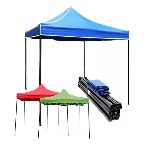 Toldos Plegables 3x3 Lona Impermeable Reforzado Uv