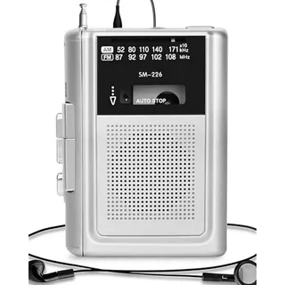 Grabadora De Casete Portátil Con Radio Am Fm - Walkman Perso Grabadora De Casete Portátil Con Radio Am Fm - Walkman Perso