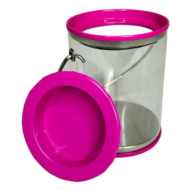 Balde De Acrílico Y Metal Docena Para Souvenir Sorpresitas