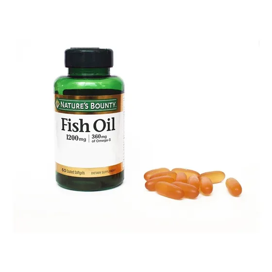 Natures Bounty Fish Oil Omega 3 Suplemento Dietario Local