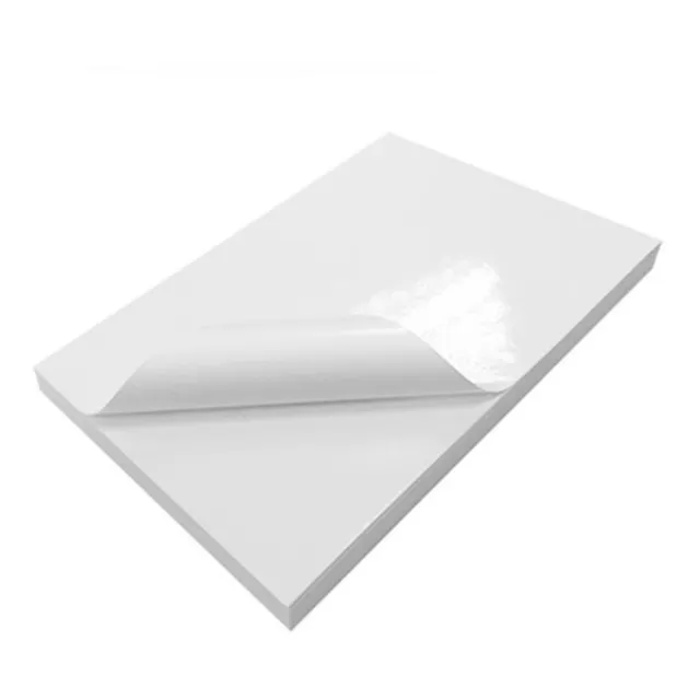 Papel Fotográfico Adhesivo 20 Hojas Para Tinta Continua $5