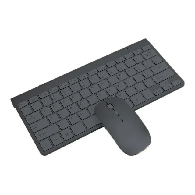 Kit Combo Teclado + Mouse Pc Laptop Inalambrico Multimedia