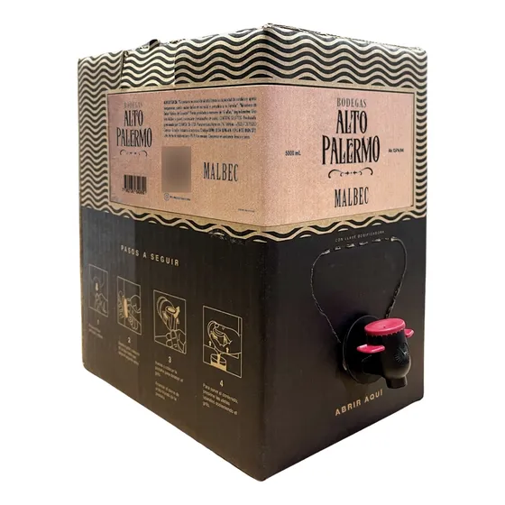 Vino Alto Palermo Malbec Bag In Box