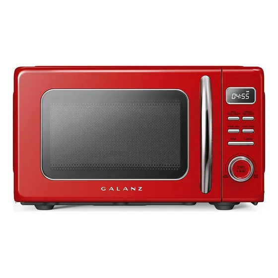 Horno Microondas Retro Galanz Glcmkz09rdr09 Rojo Cocción Y
