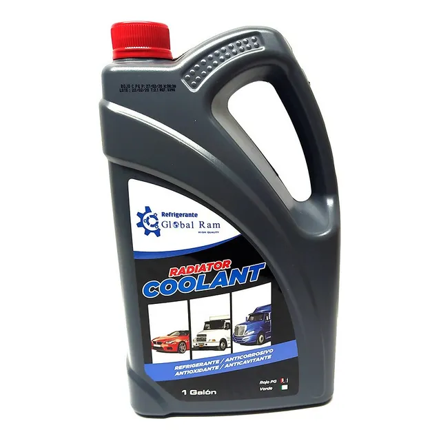 Refrigerante Radiador Global Ram Rojo 1 Galon (diesel / Gnv)