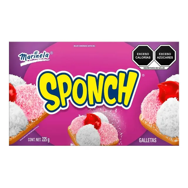 Galleta Marinela Sponch 225g