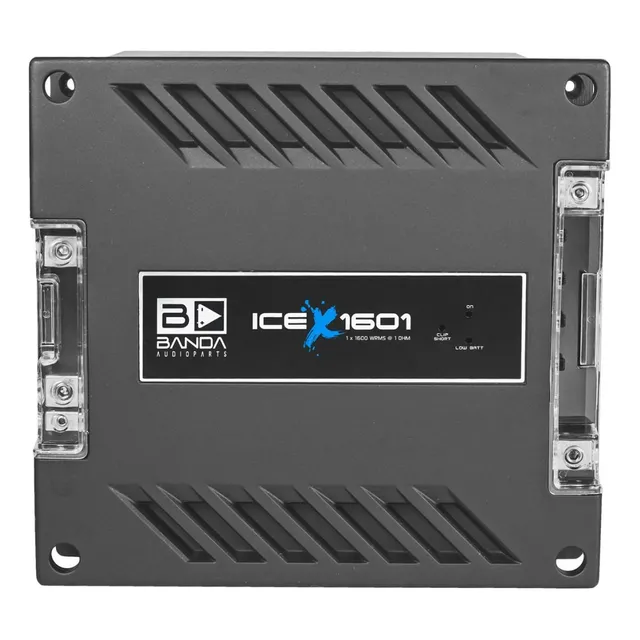 Potencia Para Auto Banda Ice X 1601 1600rms Monoblock Prem