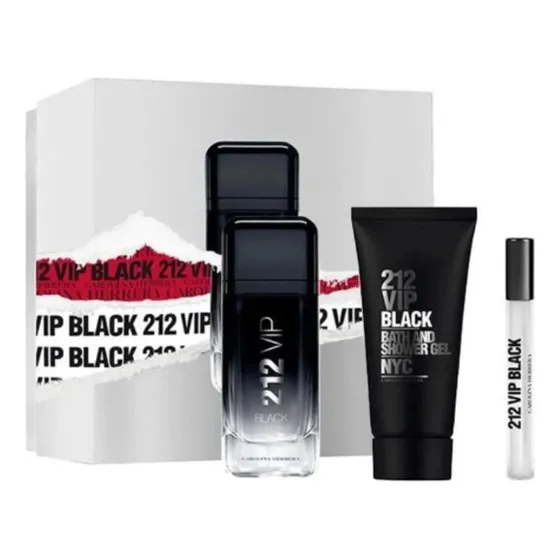 Perfume Carolina Herrera 212 Vip Black Cofre