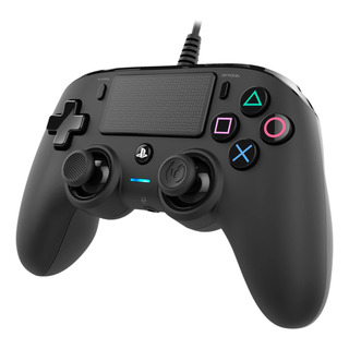 Wired Controller Nacon For Playstation 4 And Pc - Black Wired Controller Nacon For Playstation 4 And Pc - Black