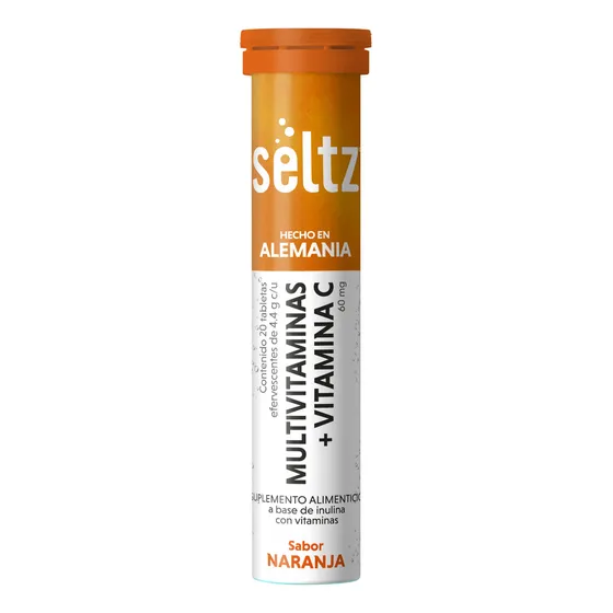 Multivitaminas + Vit. C Seltz Tabletas Efervescentes