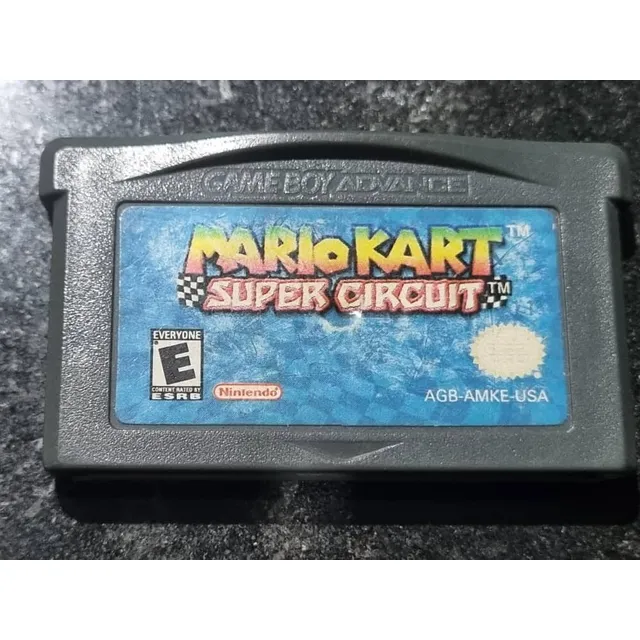 Juego Gba Mario Kart Super Circuit