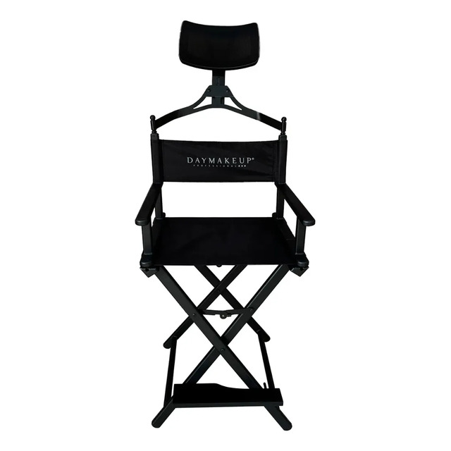 Cadeira Profissional Diretor Maquiador Alumínio Daymakeup