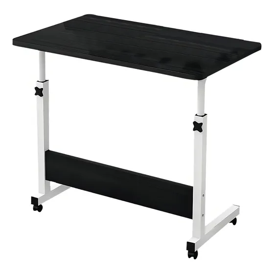 Mesa Multifuncional Notebook Cama Sofá Regulável Cor Preto Vie idéale