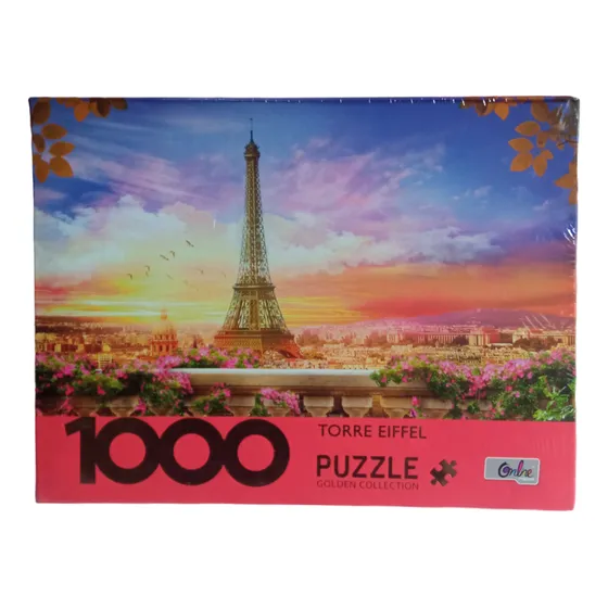 Rompecabezas Puzzle 1000 Piezas Torre Eiffel Marca Online