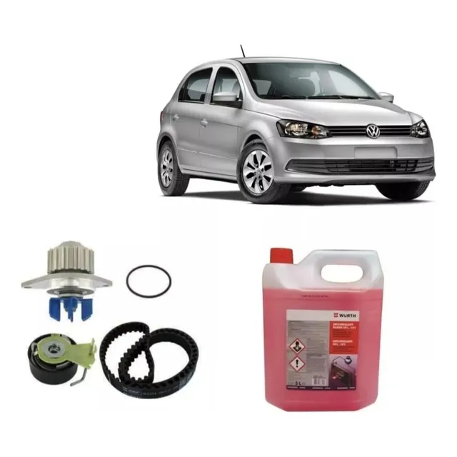 Kit Distribución Vw Gol G5,g6,g7 1.6 Saveiro Con Colocación