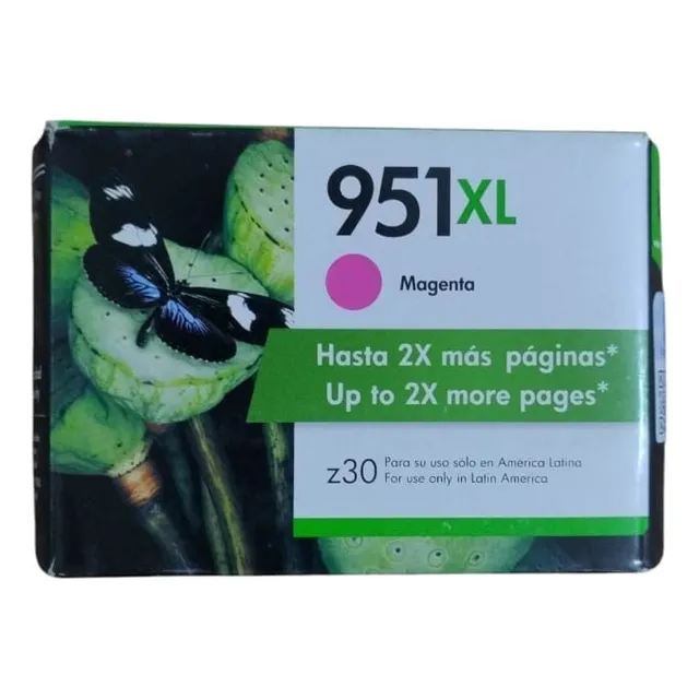 Cartucho Tinta Hp 951xl Magenta 17ml Original