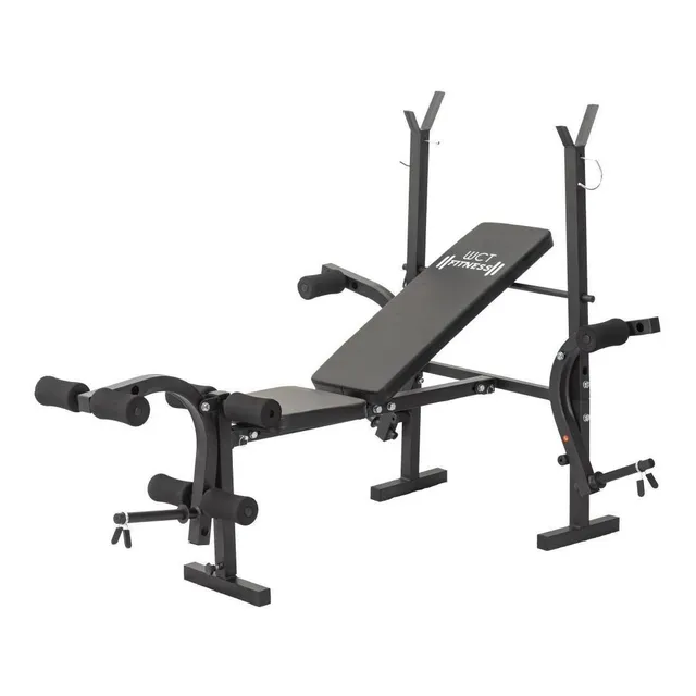 Banco De Supino Aparelho De Musculação Academia Em Casa Ginástica Wct Fitness