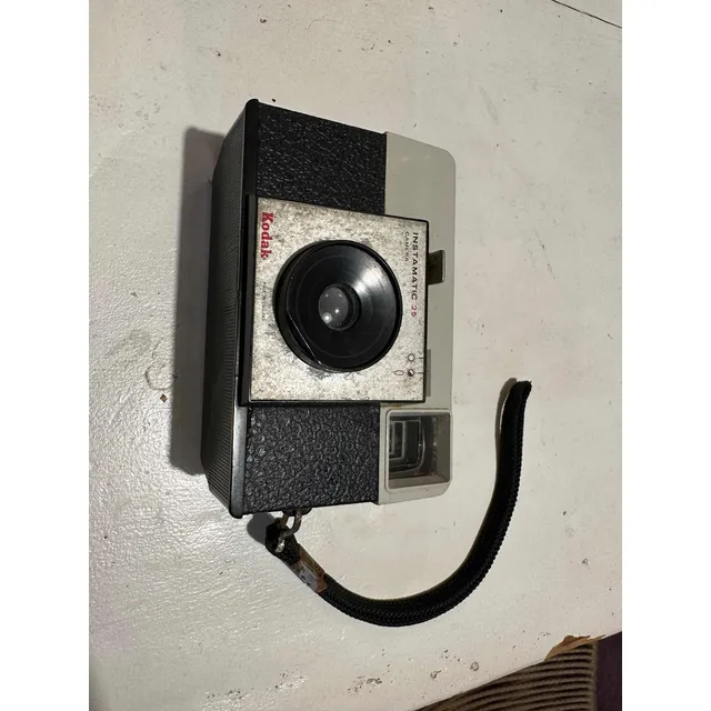 Máquina De Fotos Kodak Instamatic 25 Rollo Antigua Impecable