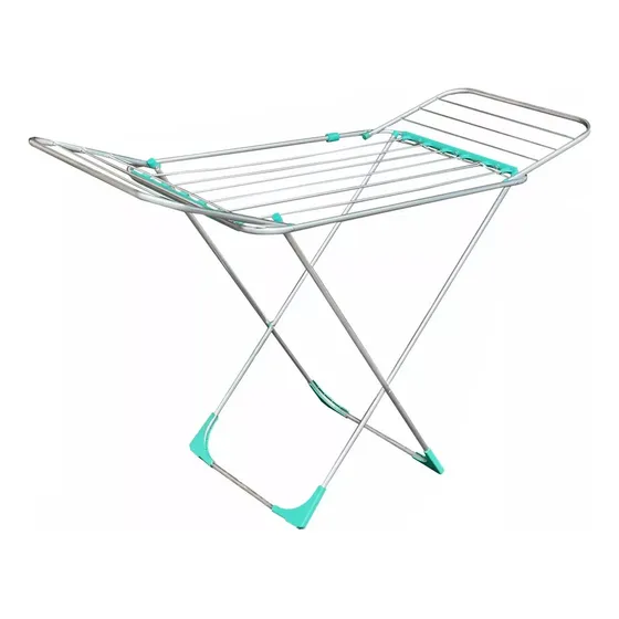 Tender Ropa Reforzado Plegable C/ Alas Extra Grande Aluminio