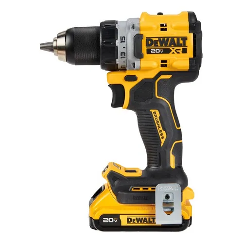 Taladro Atornillador Inalambrico Dewalt Xr 20v Dcd800d2 Bl Color Amarillo