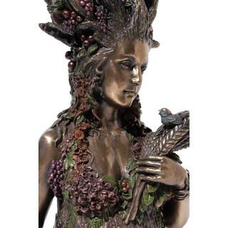 Escultura Diosa Primordial Griega De La Tierra Gaia 25cm Escultura Diosa Primordial Griega De La Tierra Gaia 25cm