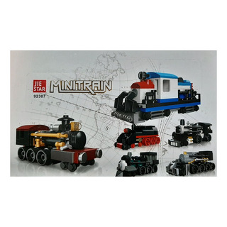 Pack 6 Bloques De Construcción, Trenes, Puzzle 3d, Varios Pack 6 Bloques De Construcción, Trenes, Puzzle 3d, Varios