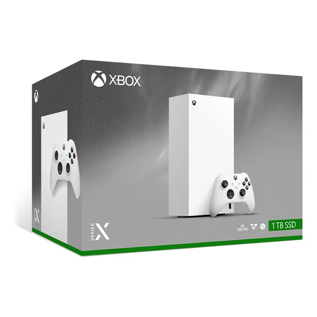Consola Microsoft Xbox Series X Digital 1tb Robot White. Color Blanco