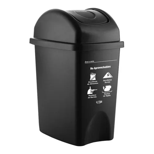 Canecas Vaivén 10l Negro No Aprovechable