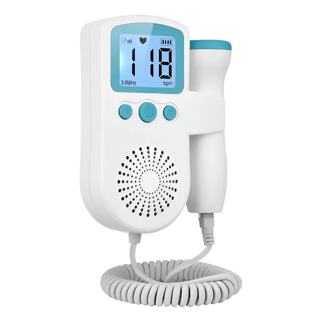 Monitor De Frecuencia Cardíaca Doppler Fetal Fd66 3 Mhz