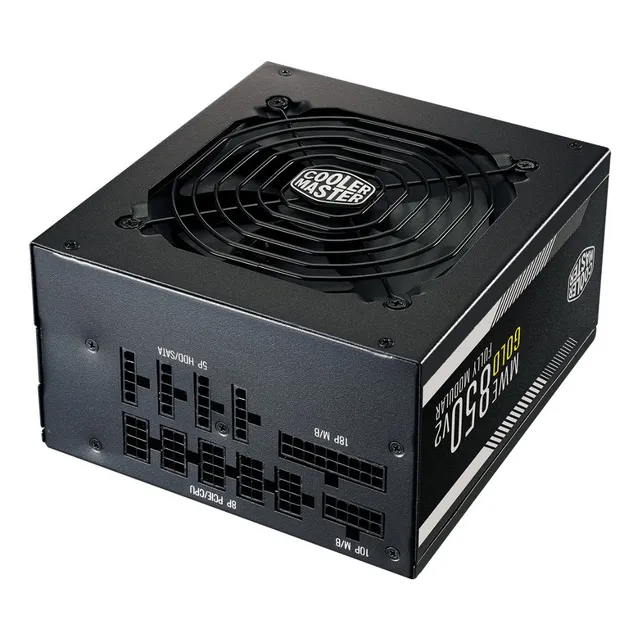 Fuente De Poder Cooler Master Mwe V2 Modular 80 Gold 850w