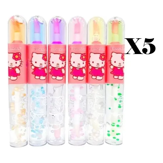 Brillo Magico Dual Escarchado Hello Kitty Miss Betty