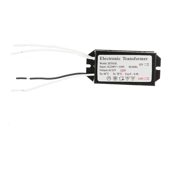 Transformador Electrónico De 110v A 12v, Transformador