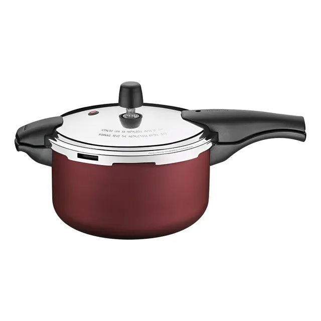 Panela De Pressão De Alumínio Tramontina Vancouver 6 L Vermelha