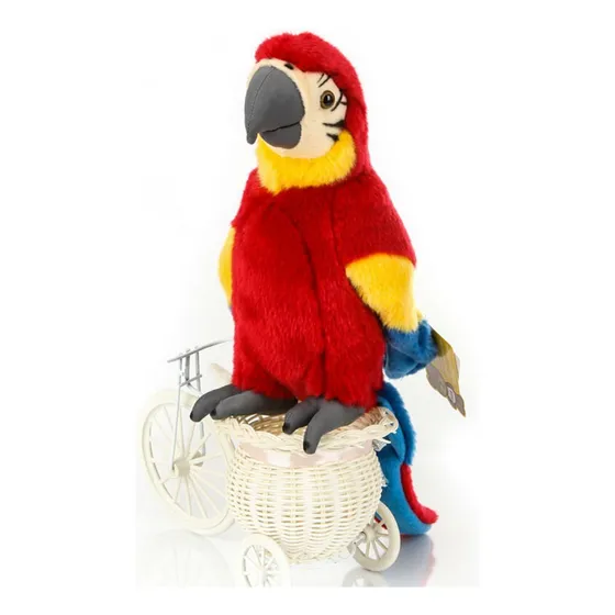 Muñeco De Peluche Con Forma De Loro Guacamayo De 30 Cm Para