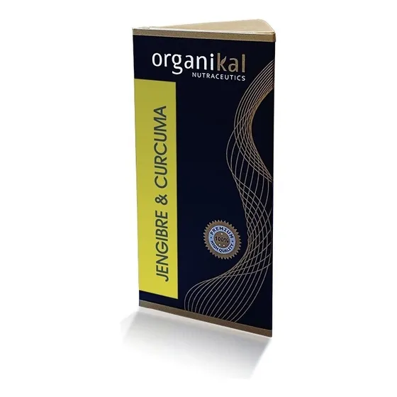 Jengibre Y Curcuma Organikal En Capsulas Sabor Sin sabor