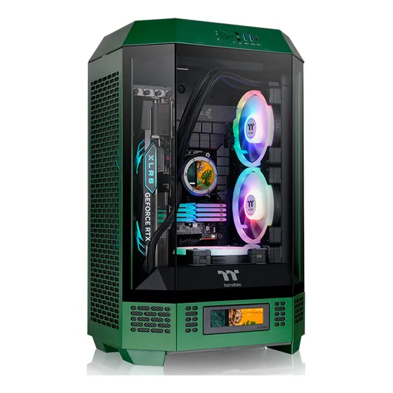 Gabinete Thermaltake The Tower 300 Racing Green Tt - Ca-1y4-00scwn-00