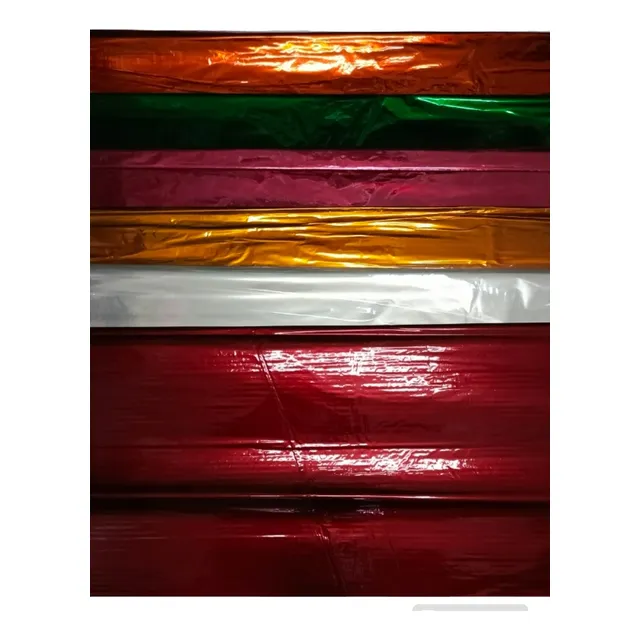 Papel Celofan De Colores Importados Pack De 12 Pliegos