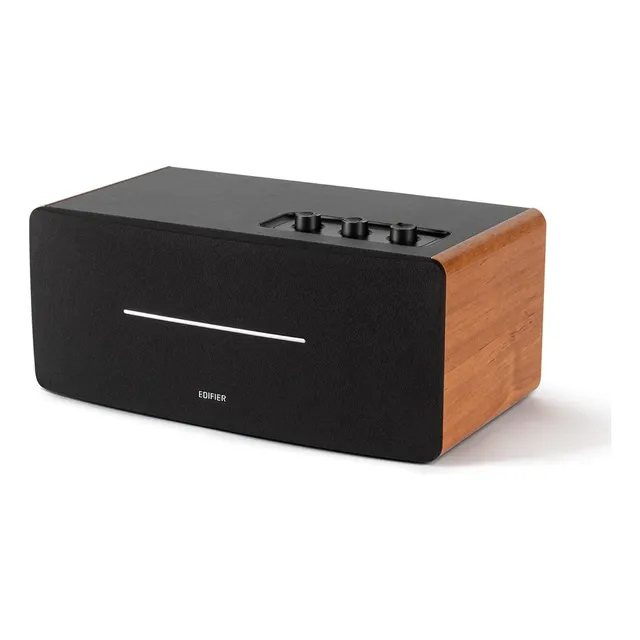 Parlantes Edifier 2.1 D12 Bluetooth Madera Marron