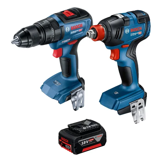 Taladro 1/2 + Llave De Impacto+ Bat Bosch 0615.a00.1vh-000