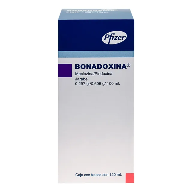 Bonadoxina Jarabe 0.297 G/0.608 G/100 Ml, 1 Frasco 120 Ml