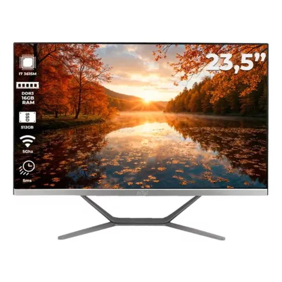 Computador All One I7 Intel 16gb Full Hd 1920x1080 Ssd 512gb